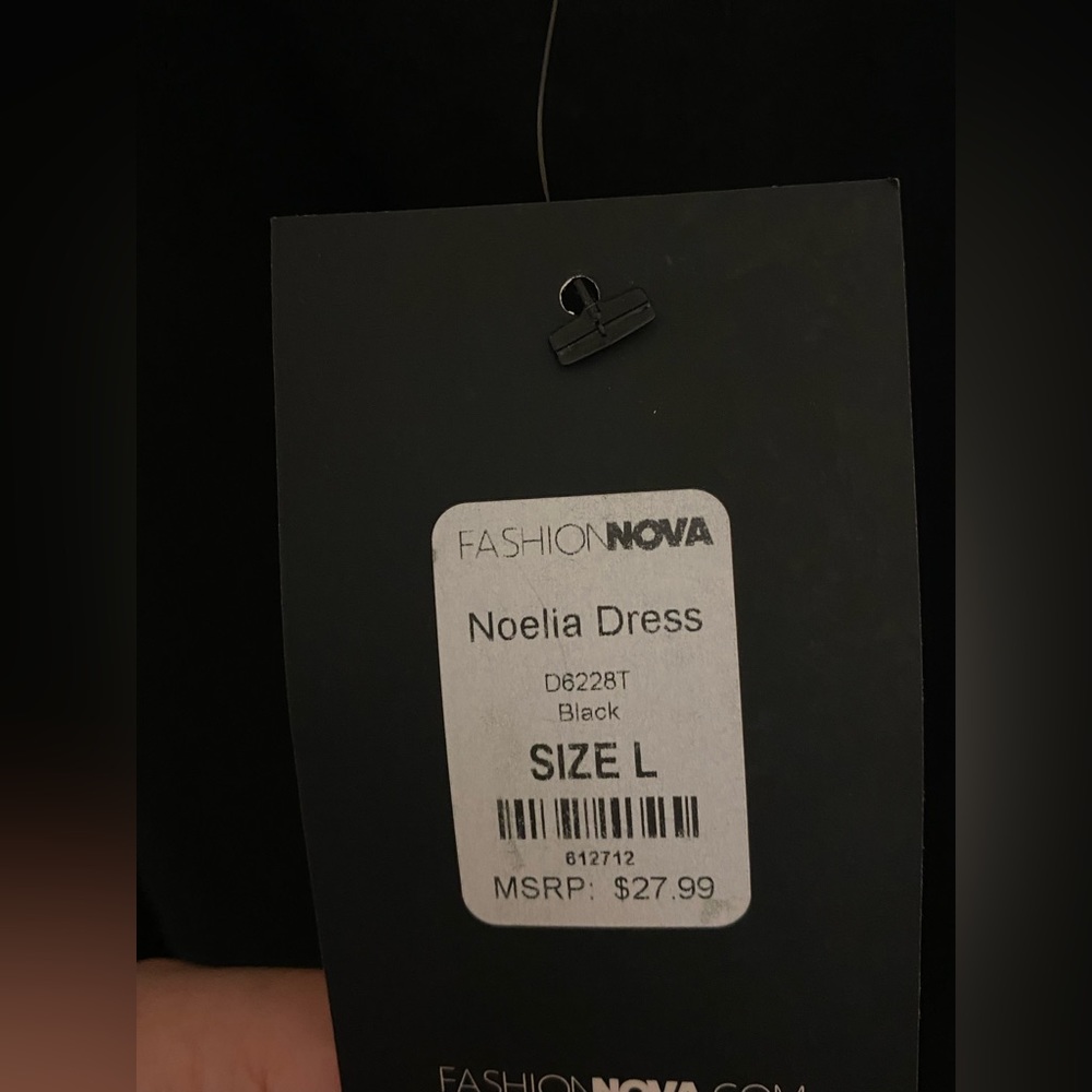 Black Noelia Dress - Fashion Nova - Picture 6 of 8